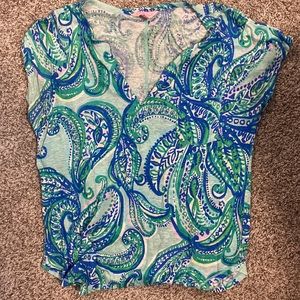 Lilly Pulitzer Duval Top size S Keep it Current